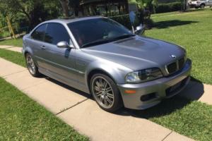 2004 BMW M3 E46 M3 Silver/Gray with Red Leather Interior Photo