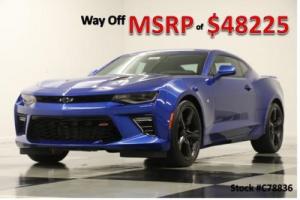2017 Chevrolet Camaro MSRP$48225 2SS GPS Sunroof 6.2L V8 Leather Blue Photo