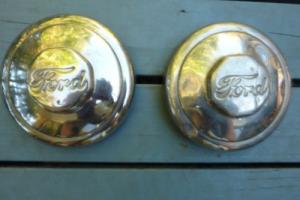 FORD 1930&#039;s hubcaps x 2