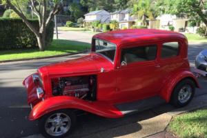 1932 Ford Victoria Hotrod Steel Photo