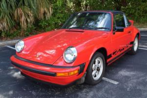 1974 Porsche 911 Carrera Targa #24 of 246 Built 8/73 Production Photo