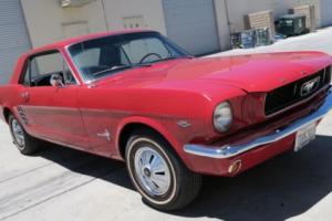 1966 Ford Mustang A CODE 289 V8 CALIFORNIA CAR! P/S! DISC BRAKES! Photo