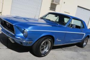 1968 Ford Mustang C CODE CALIFORNIA CAR! P/S! POWER DISC! CLEAN! Photo
