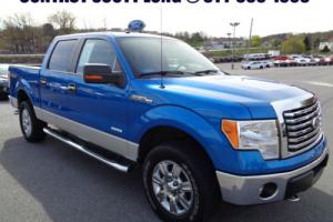 2011 Ford F-150 2011 F-150 Crew 3.5L Ecoboost 4x4 Short Bed Blue Photo