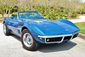 1968 Chevrolet Corvette Convertible L/79 Numbers Matching 327/350hp Photo