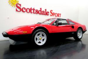 1985 Ferrari 308 ONLY 32K MILES, ROSSO CORSA/NERO w RED PIPING, FRE Photo