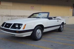 1983 Ford Mustang Mustang 3.8 V6 GLX Convertible
