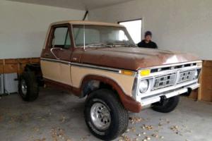 1976 Ford F-100 Ranger Cab &amp; Chassis 2-Door | eBay