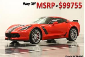 2017 Chevrolet Corvette MSRP$99755 Z06 2LZ GPS Supercharged Leather Red Photo