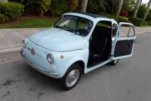 1963 Fiat 500 Trasformabile 500D SEE VIDEO!! Photo
