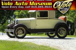 1928 Ford Model A Sport Coupe Photo