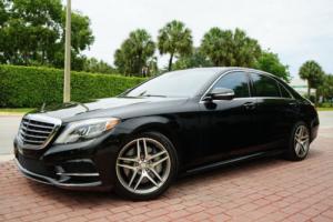 2014 Mercedes-Benz S-Class AMG SPORT 19" AMG WHEELS NAV BACKUP CAM 1-OWNER LO Photo