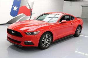 2015 Ford Mustang ECOBOOST PREMIUM LEATHER REAR CAM