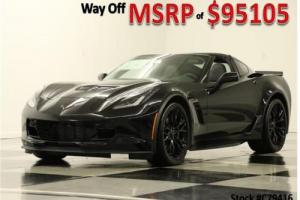 2017 Chevrolet Corvette MSRP$95105 Z06 3LZ GPS Leather Supercharged Black Photo