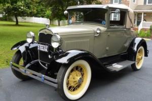 1931 Ford Model A Rumble Seat Coupe Photo