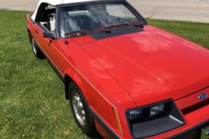 1985 Ford Mustang CONVERTIBLE