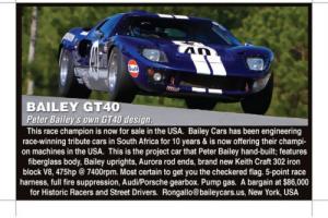 1966 Bailey Edwards GT 40 1966 Ford GT 40 Photo