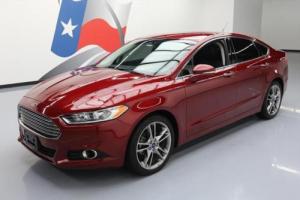 2014 Ford Fusion TITANIUM AWD HTD LEATHER NAV 19'S