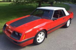 1986 Ford Mustang Mustang GT. Photo