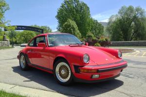 Guards Red, Porsche, 911, G50, BBS, Showroom Condition, 1984, Coupe, Whale Tale Photo