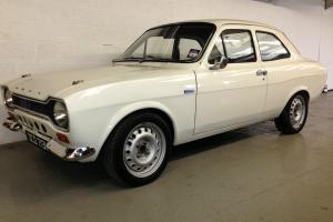  Ford Escort MK1, 2 Door,In White, 2.0 L Zetec Engine With Twin 40 Carbs. 5 Speed 