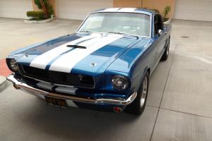 1965 FORD MUSTANG GT 350 SHELBY CLONE TRIBUTE