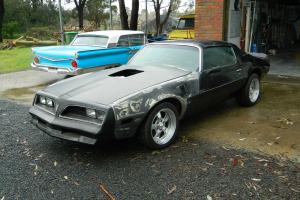  1979 Pontiac Firebird Trans AM With T Tops AND 454 Chevy BIG Block V8 Hotrod 