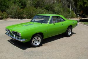 1968 Plymouth Barracuda,440,727,Dana 60,Sublime green