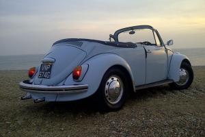  Classic VW Beetle 1500 Convertible 1968,Presented in Zenith Blue 