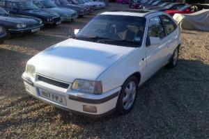  1990 Vauxhall Astra GTE White 
