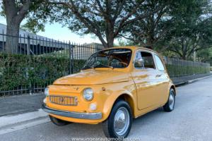 1969 Fiat 500 Lombardi Special Edition! SEE VIDEO Photo
