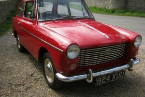 1961 AUSTIN A40 FARINA MK1. RED WITH BLACK ROOF. TAX AND MOT EXEMPT Photo