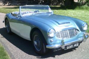 1960 AUSTIN HEALEY 3000 BT7 2+2 WITH OVERDRIVE.