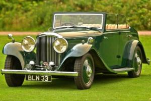 1934 Hooper Derby Bentley 3.5 Litre Cabriolet