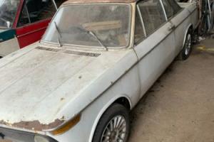 Rare Classic  BMW 2002 BAUER e10 Convertible Cabriolet 1974 Restoration Project
