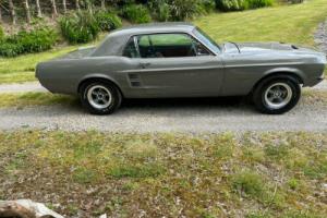 1967 Ford Mustang Brand Spanking New Destroyer Grey 289 V8 Willwood Discs