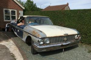 1962 RHD Ford Galaxie 500 Sunliner Convertible, Classic American, Barn Find Photo