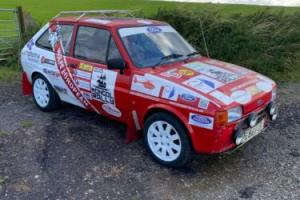 1988 Ford Fiesta 1.1 Mk2 Rally Car 42,000 miles Red Classic New MOT