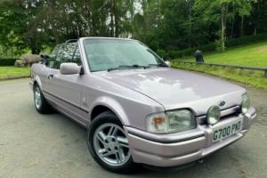 Ford Escort XR3i Convertible Limited Edition Photo