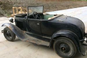 1930 Ford Model A roadster  , hot rod, vintage hot rod , rat rod