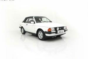 A Fabulously Original Ford Escort Cabriolet 1.6i XR3 with Only 45.908 Miles