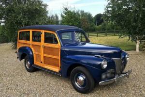 FORD WOODIE FLATHEAD V8 STATION WAGON 7 SEATER - RARE IN UK - PX - SWOP - DEAL Photo