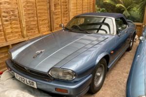 Jaguar XJS v12 convertible garage find 1989 restoration project