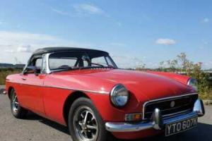 1971 MG MGB Roadster overdrive solid car with current MOT Photo