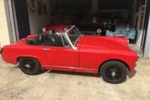 MG Midget 1978 in rust free condition, low miles, wire wheels, £5995 Photo