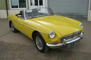 1968 MGB ROADSTER (GHN4). WIRE WHEELS. CHROME BUMPERS. OVERDRIVE. TAX/MOT EXEMPT Photo