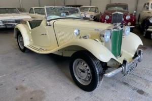 MG TD MKll, 1952, left hand drive, lovely rust free example, ready to use.