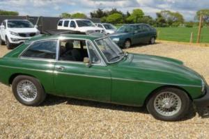 1978 MG B GT 2 DOOR COUPE STAGE 2 UNLEADED HEAD Coupe Petrol Manual Photo