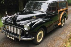 MORRIS MINOR TRAVELLER 1959 12,000 MILES FROM NEW! UNREPEATABLE TIME WARP CAR. Photo