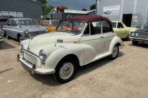Morris Minor convertible, new roof, nice car and ready to use. Photo
